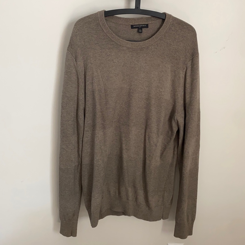 Banana Republic Men’s Crew Neck Sweater sz LG